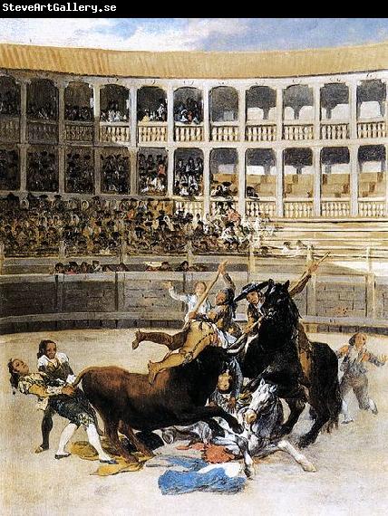Francisco de Goya Picador Caught by the Bull